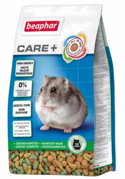 Comida Seca Roedor Care+ Hamster Enano 700gr