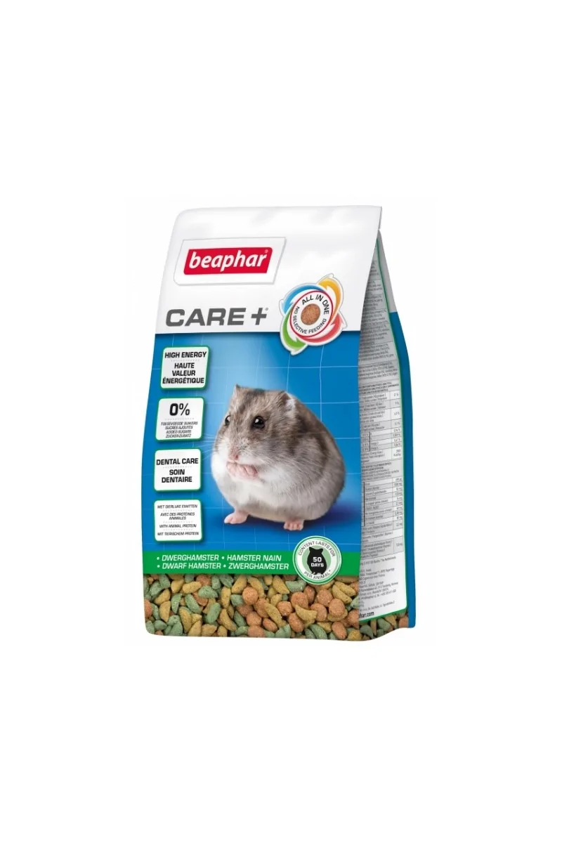 Comida Seca Roedor Care+ Hamster Enano 700gr