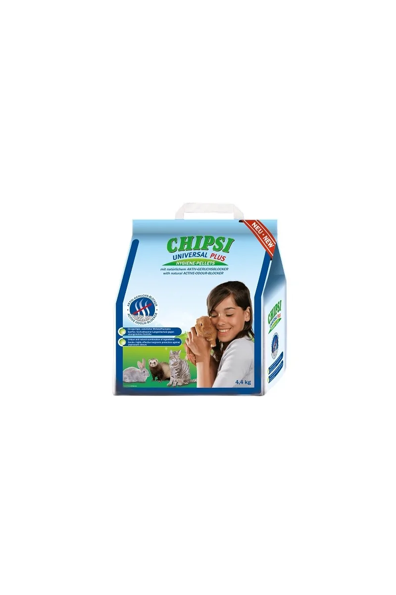 Lechos Vegetal Roedor Chipsi Universal Plus 8Ltr