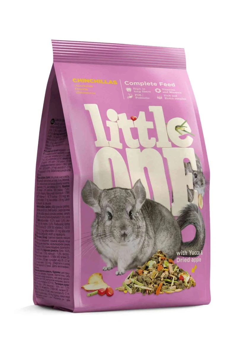 Comida Seca Roedor Adulto Little One Alimento Chinchillas 400g