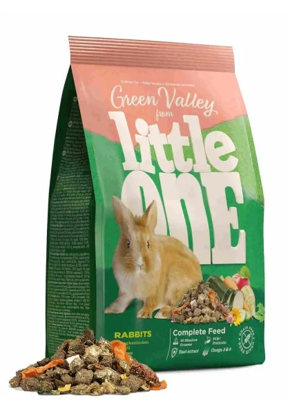 Comida Seca Roedor  Little One Green Valley Alimento Conejos 15kg