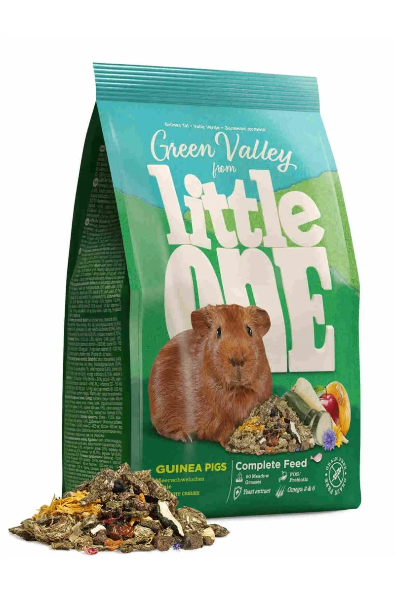 Comida Seca Roedor  Little One Green Valley Alimento Cobayas 15kg