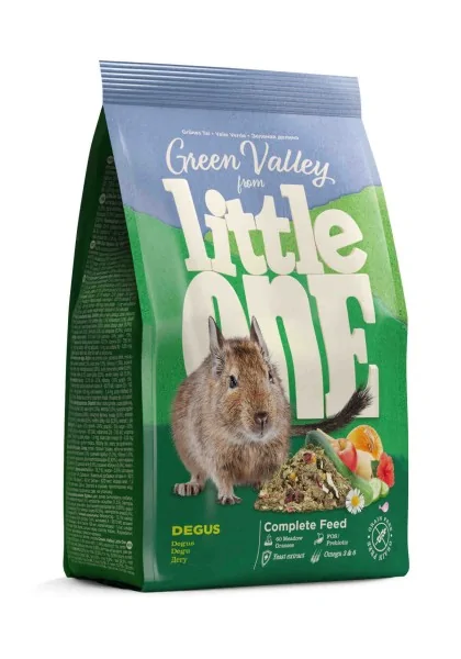 Comida Seca Roedor Adulto Little One Green valley Alimento Degús 750g