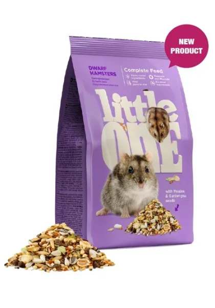 Comida Seca Roedor Adulto Little One Alimento Hamster Enano 400gr