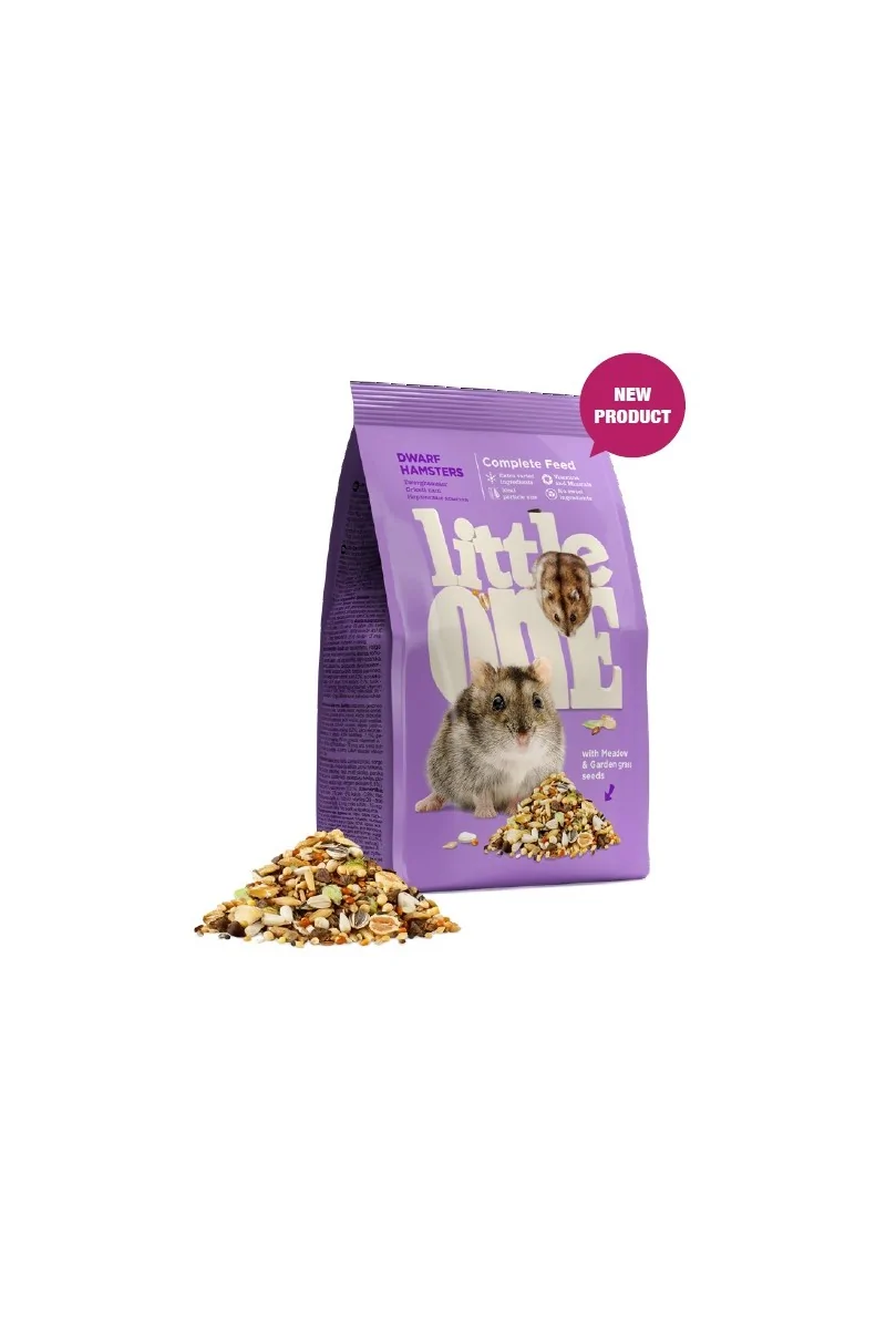 Comida Seca Roedor Adulto Little One Alimento Hamster Enano 400gr