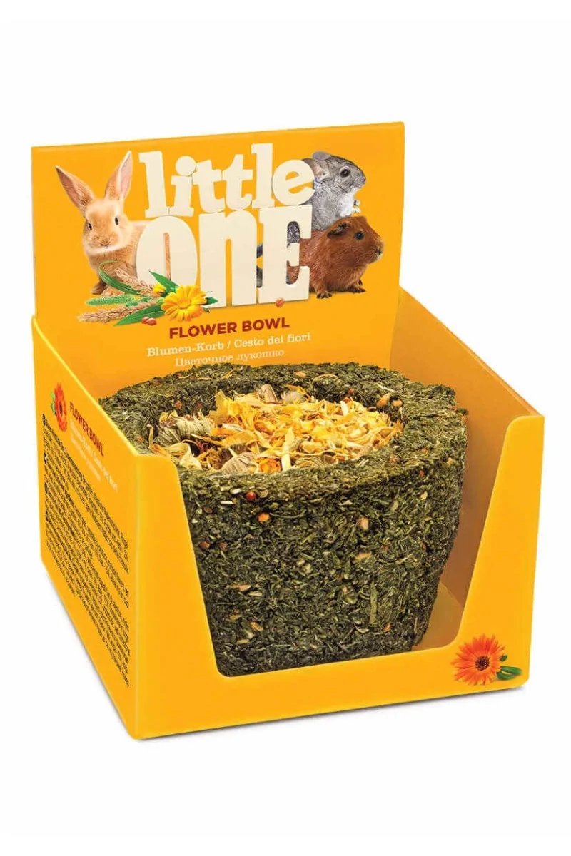 Snack Premio Roedor Little One Premio Juguete Bol de Flores  120g