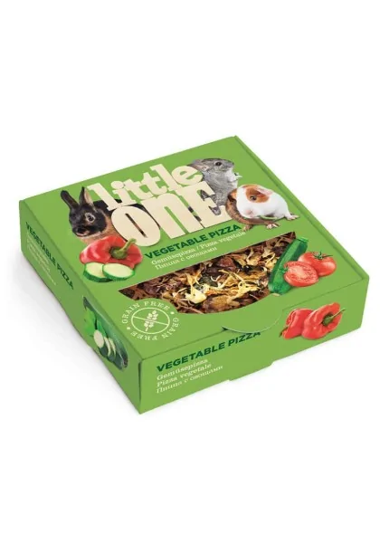 Snack Premio Roedor Little One Premio Juguete Pizza Vegetariana 55g