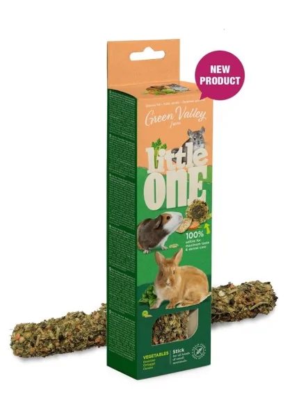 Snack Premio Roedor Little One Sticks GF con Verduras 130gr