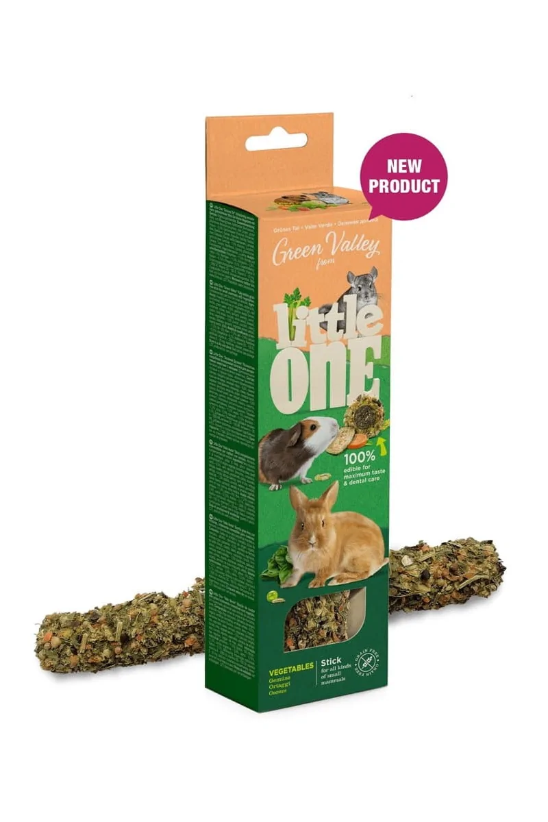 Snack Premio Roedor Little One Sticks GF con Verduras 130gr