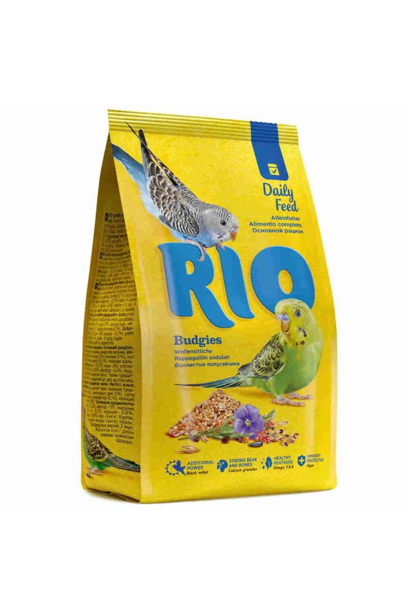 Comida Seca Aves Rio Alimento Diario Periquitos 500gr