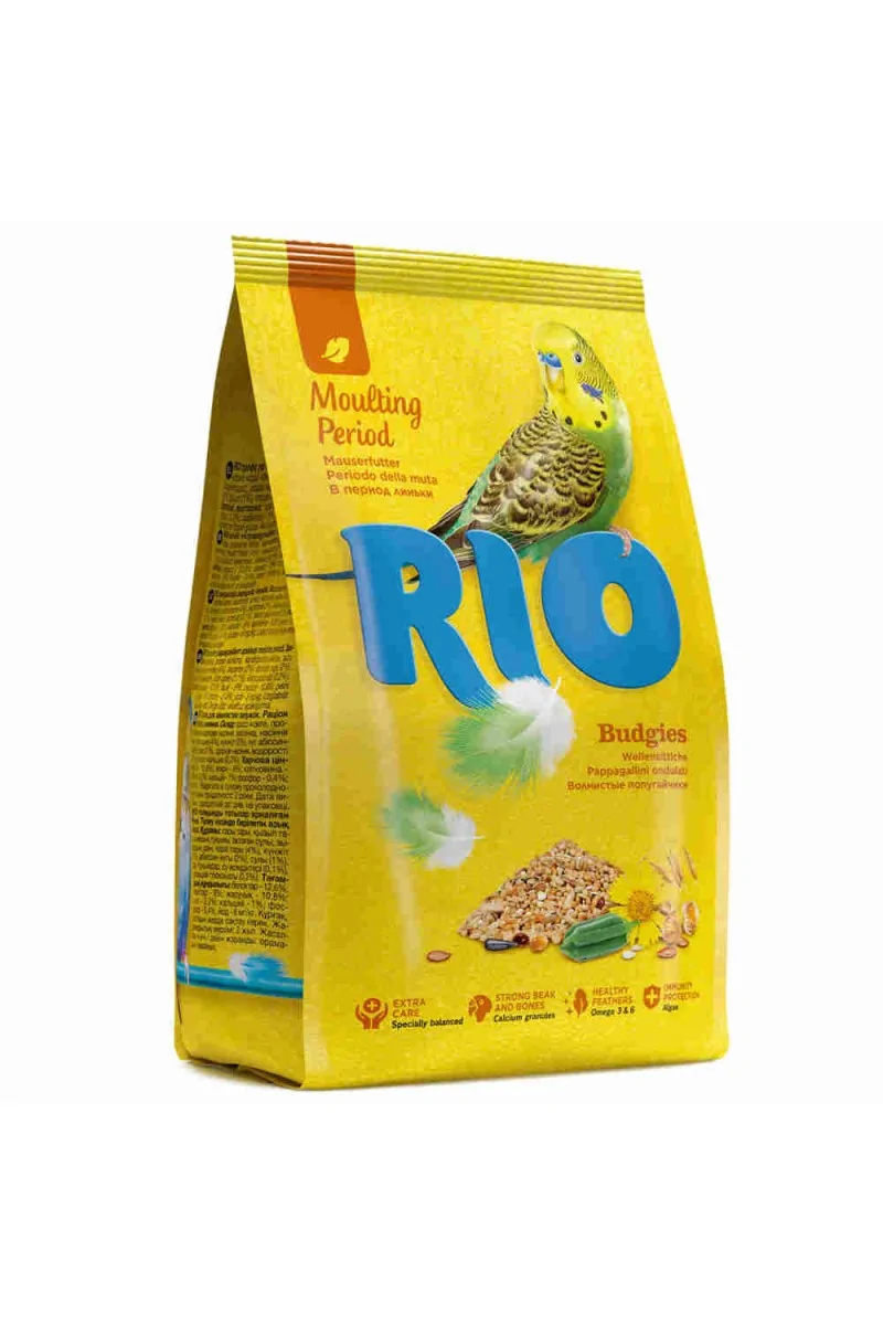 Comida Seca Aves Rio Alimento Muda Periquitos 1kg