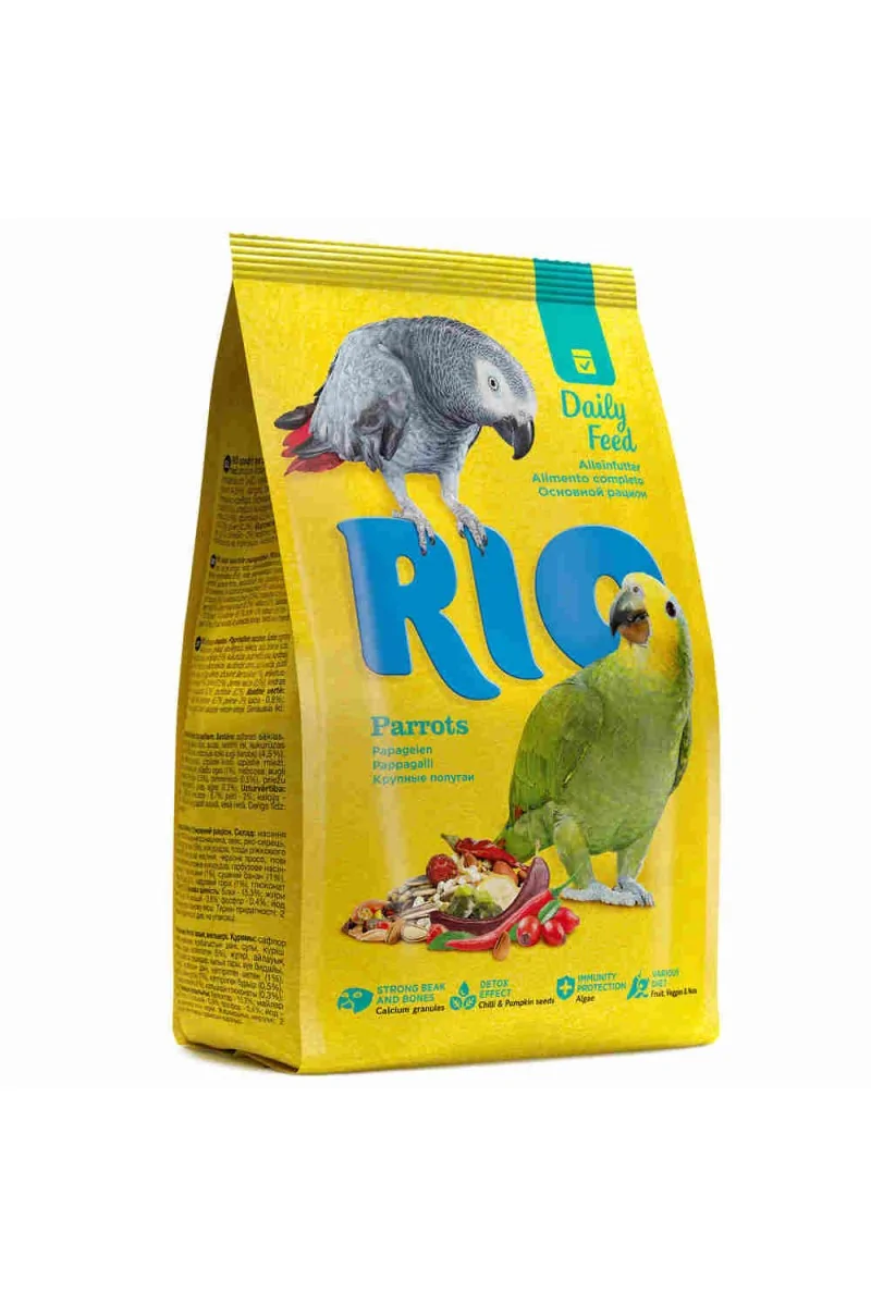 Comida Seca Aves Rio Alimento Diario Loros 500gr