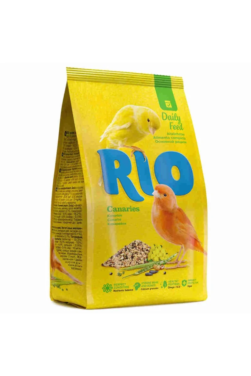 Comida Seca Aves Rio Alimento Diario Canarios 500gr