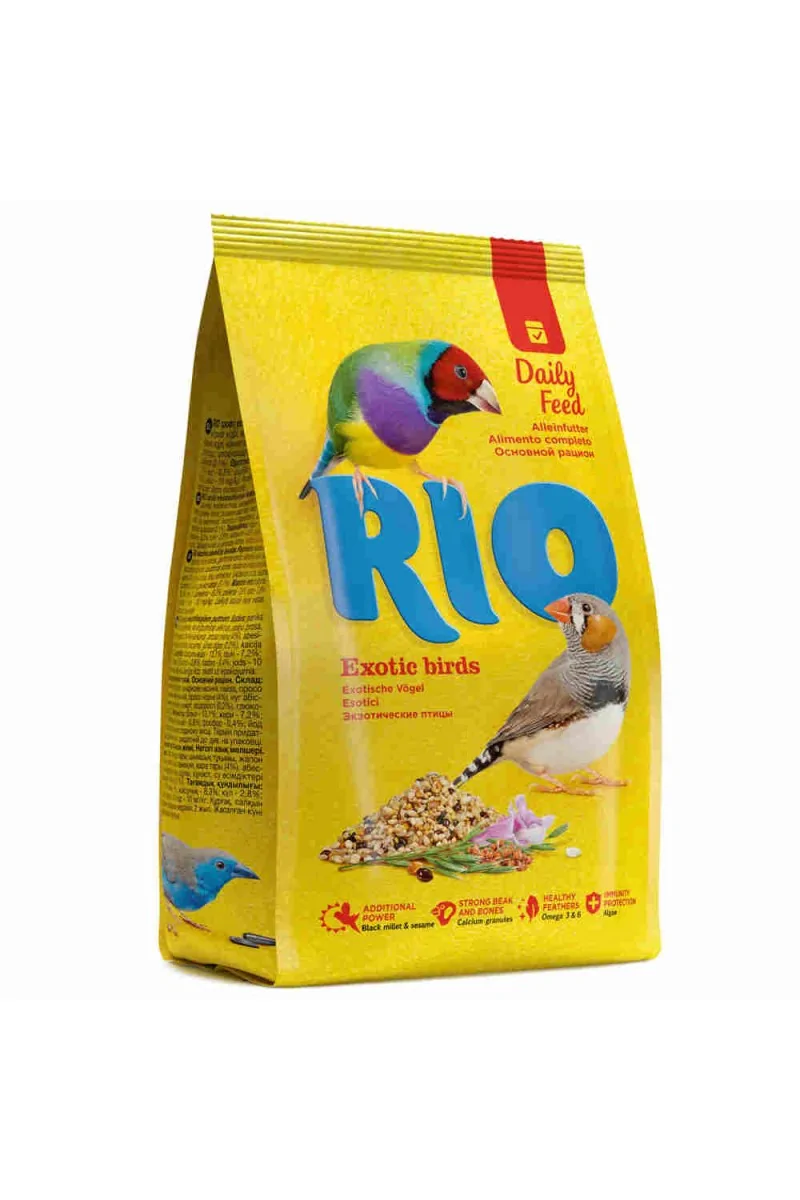 Comida Seca Aves Rio Alimento Diario Aves Exóticas 1kg