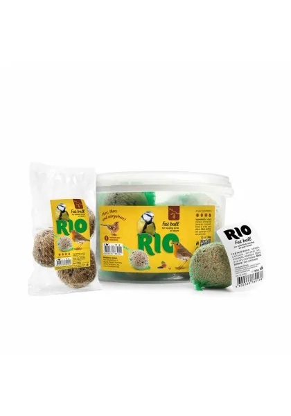 Comida Seca Aves Rio Bola de Grasa 90gr