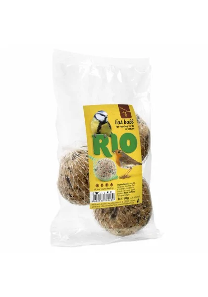 Comida Seca Aves Rio Bola de Grasa 3x90gr