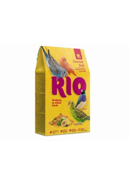 Comida Seca Aves Rio Alimento Gourmet Periquitos y Pequeñas Aves 250gr