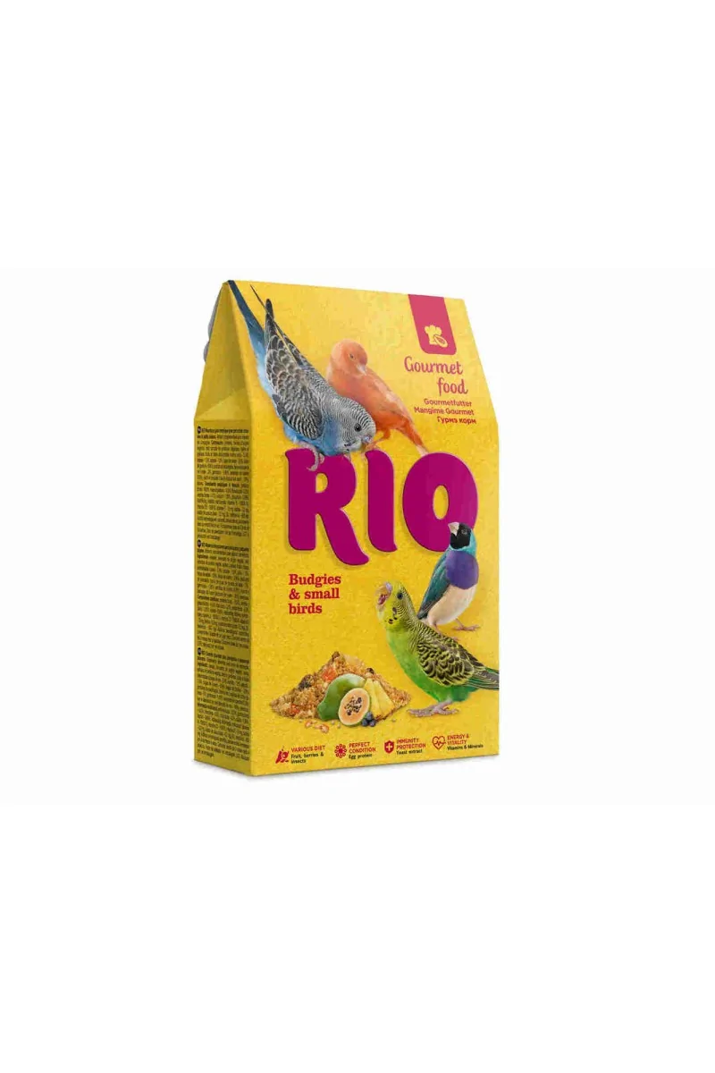 Comida Seca Aves Rio Alimento Gourmet Periquitos y Pequeñas Aves 250gr