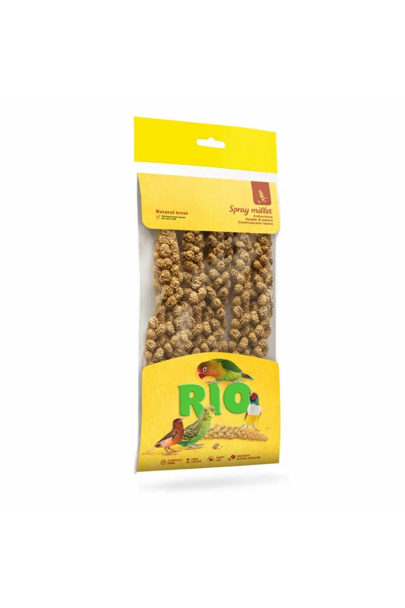 Snack Premio Aves Rio Snack Natural Espiga de Mijo para Pájaros 100gr