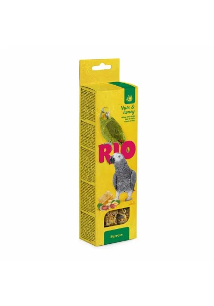 Snack Premio Aves Rio Barritas con Miel y Nueces 2x90gr
