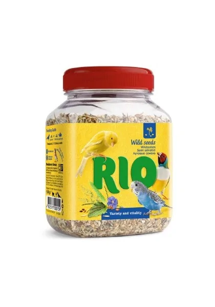 Snack Premio Aves Rio Mix Semillas Silvestres Snack Natural Para Aves 240gr