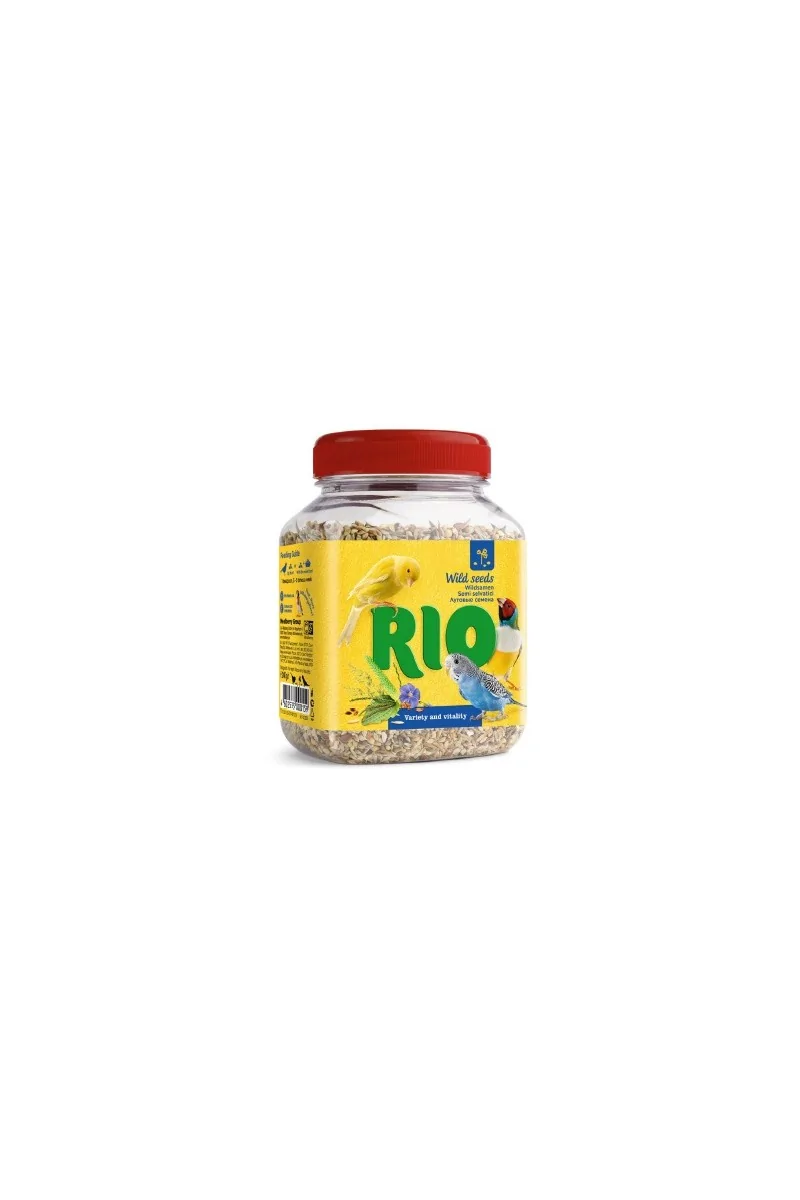 Snack Premio Aves Rio Mix Semillas Silvestres Snack Natural Para Aves 240gr