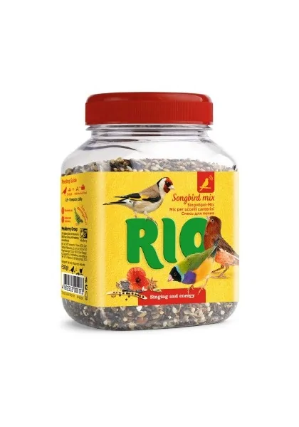 Snack Premio Aves Rio Mix Pájaro Cantor Snack Natural Para Aves 240gr