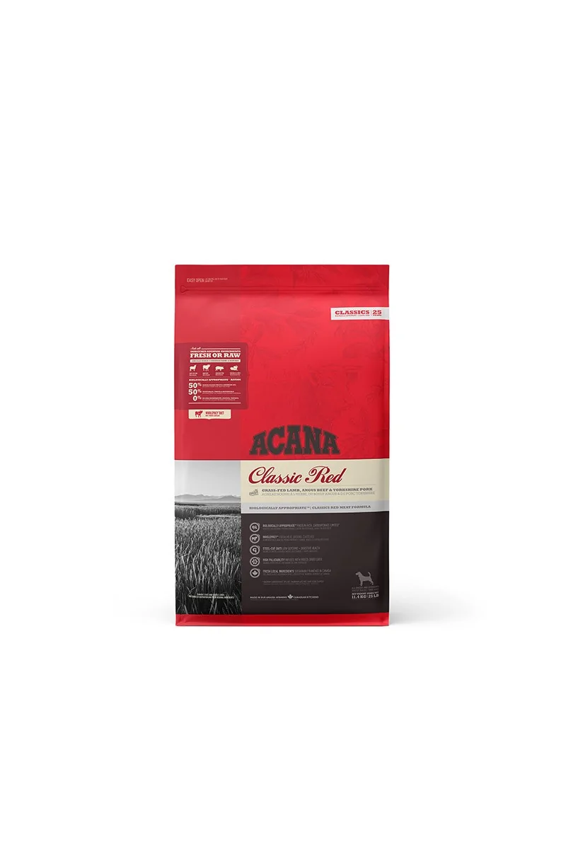 Comida Perro Adulto Pienso Acana Canine Adult Classics Red 11,4Kg