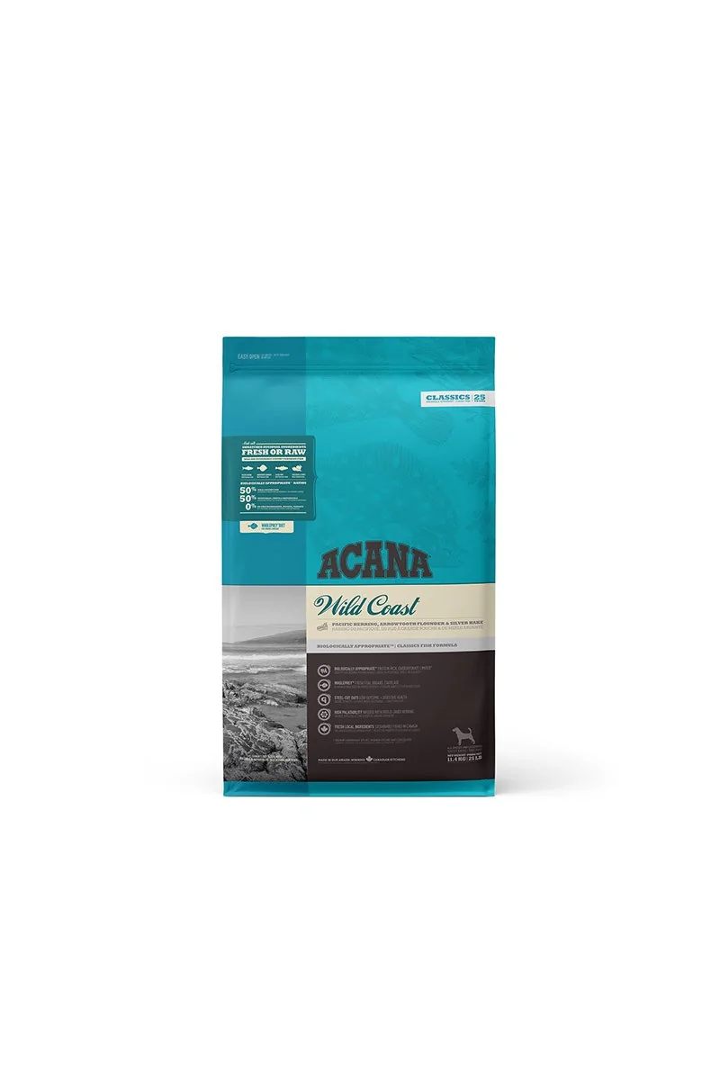 Comida Perro Adulto Pienso Acana Canine Adult Classics Wild Coast 11,4Kg