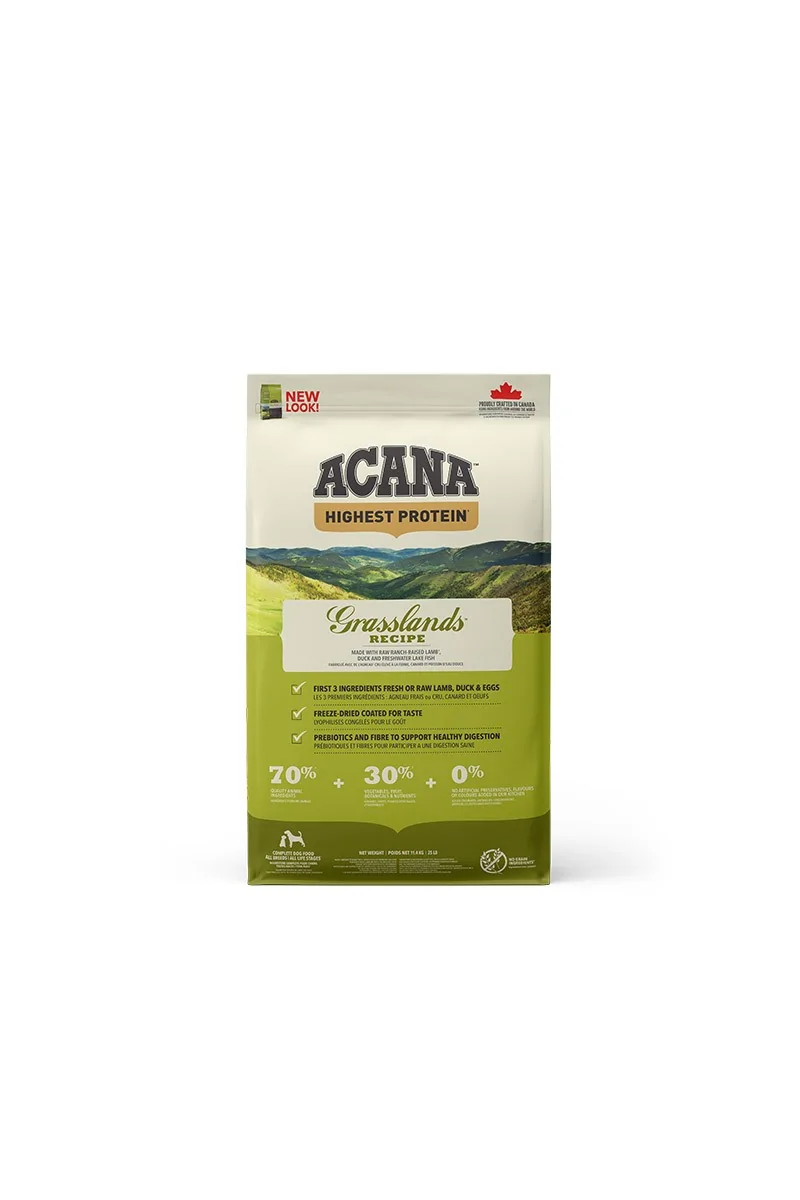 Comida Perro Adulto Pienso Acana Canine Adult Regionals Grasslands Prairie 11,4Kg