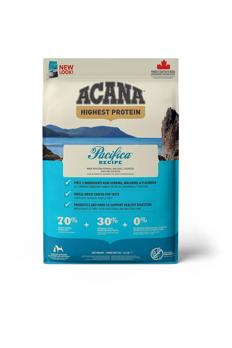 Comida Perro Adulto Pienso Acana Canine Adult Regionals Pacifica 6Kg