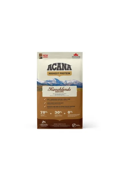 Comida Perro Adulto Pienso Acana Canine Adult Regionals Ranchlands Prairie 11,4Kg