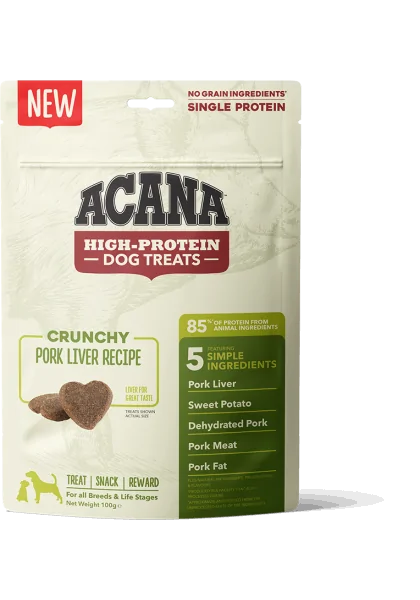 Comida Perro Adulto Pienso Acana Canine High Protein Crunchy Pork Liver 100Gr