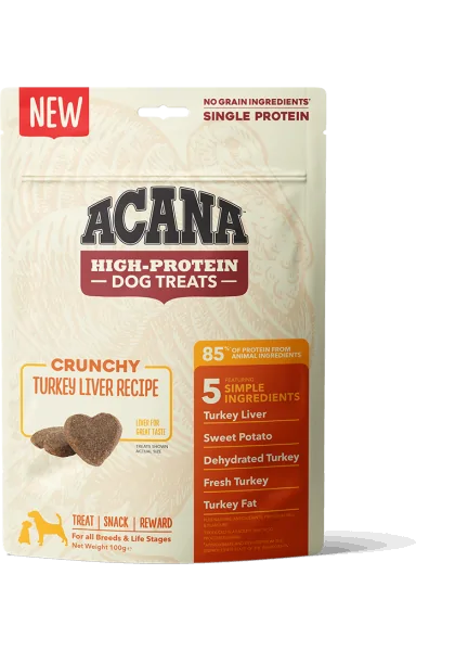 Comida Perro Adulto Pienso Acana Canine High Protein Crunchy Turkey Liver 100Gr