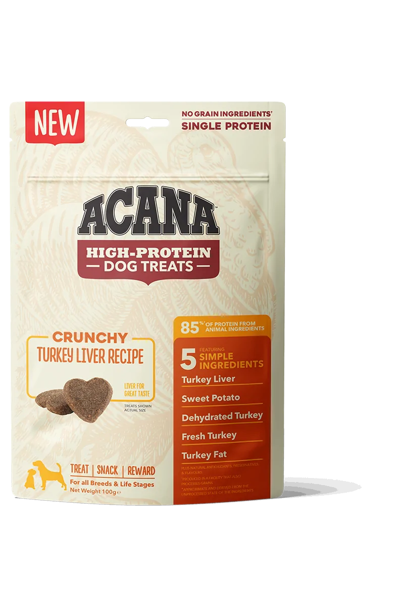 Comida Perro Adulto Pienso Acana Canine High Protein Crunchy Turkey Liver 100Gr