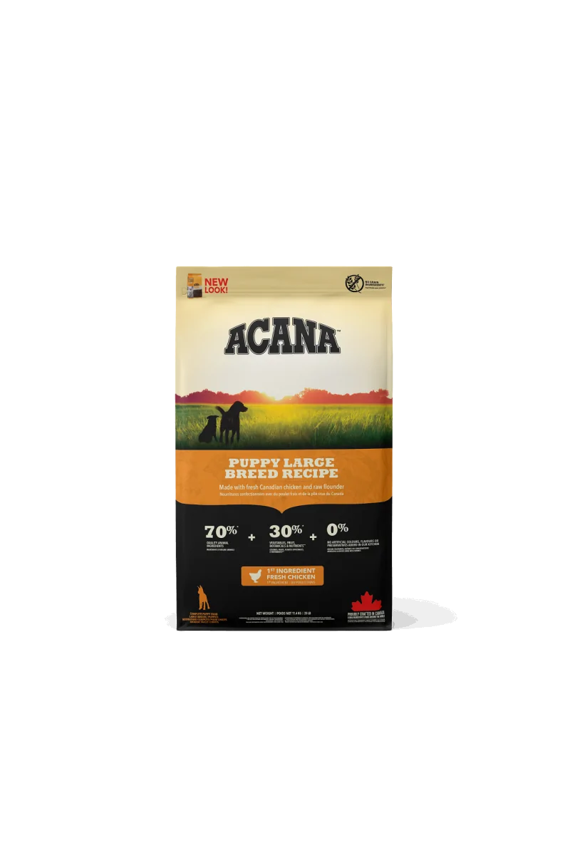 Comida Cachorro Pienso Acana Canine Puppy Heritage Razas Grandes 11,4Kg