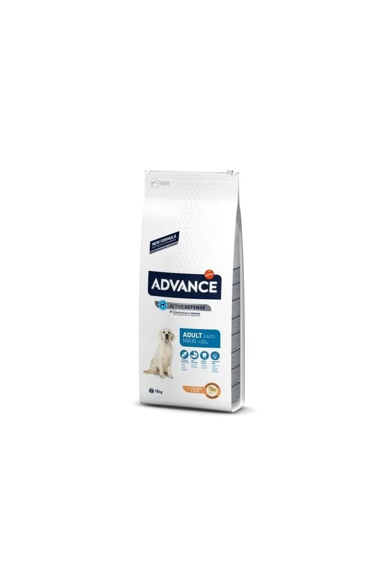 Comida Natural Perro Advance Canine Adult Max Pollo Arroz 18Kg