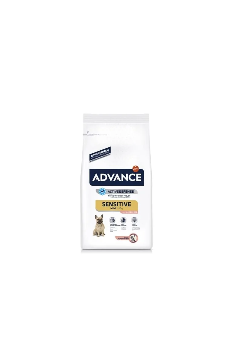 Comida Natural Perro Advance Canine Adult Sensit. Mini Salmon 1,5Kg