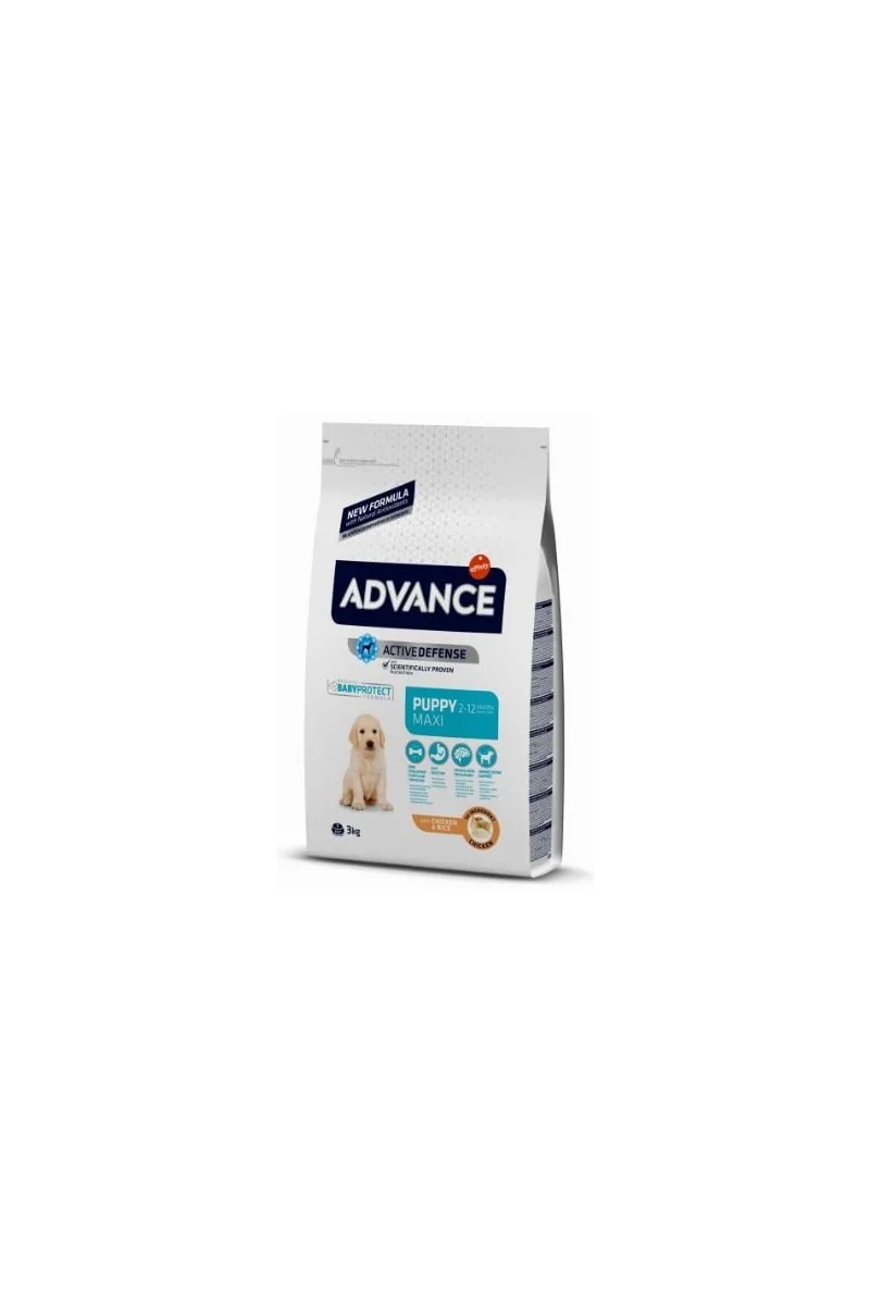 Comida Natural Perro Advance Canine Puppy Maxi Pollo Arroz 3Kg