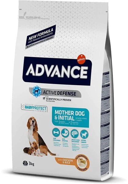 Comida Natural Perro Advance Canine Puppy Protect Initial 3Kg