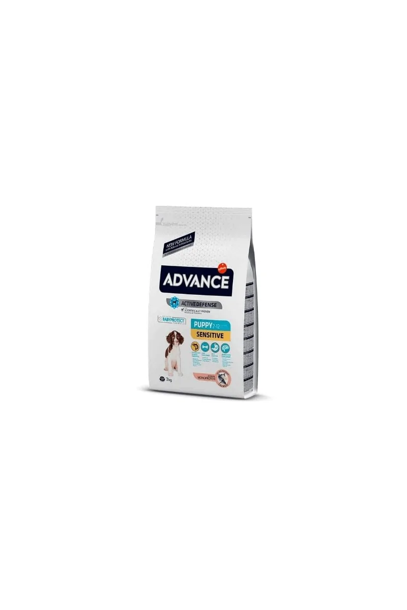 Comida Natural Perro Advance Canine Puppy Sensitive Salmon 3Kg