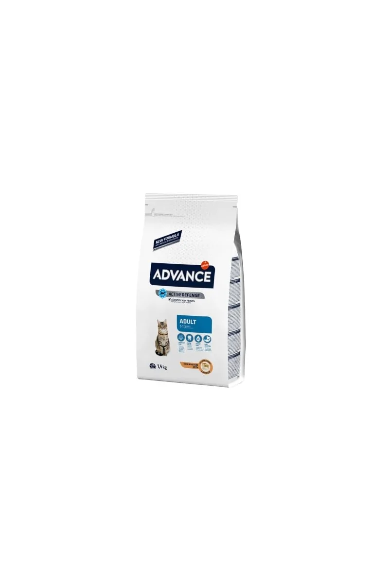 Comida Natural Gato Advance Feline Adult Pollo Arroz 1,5Kg