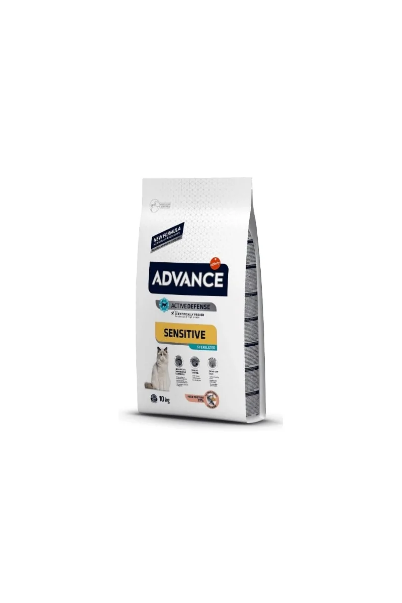 Comida Natural Gato Advance Feline Adult Sterilized Sens. 1,5Kg