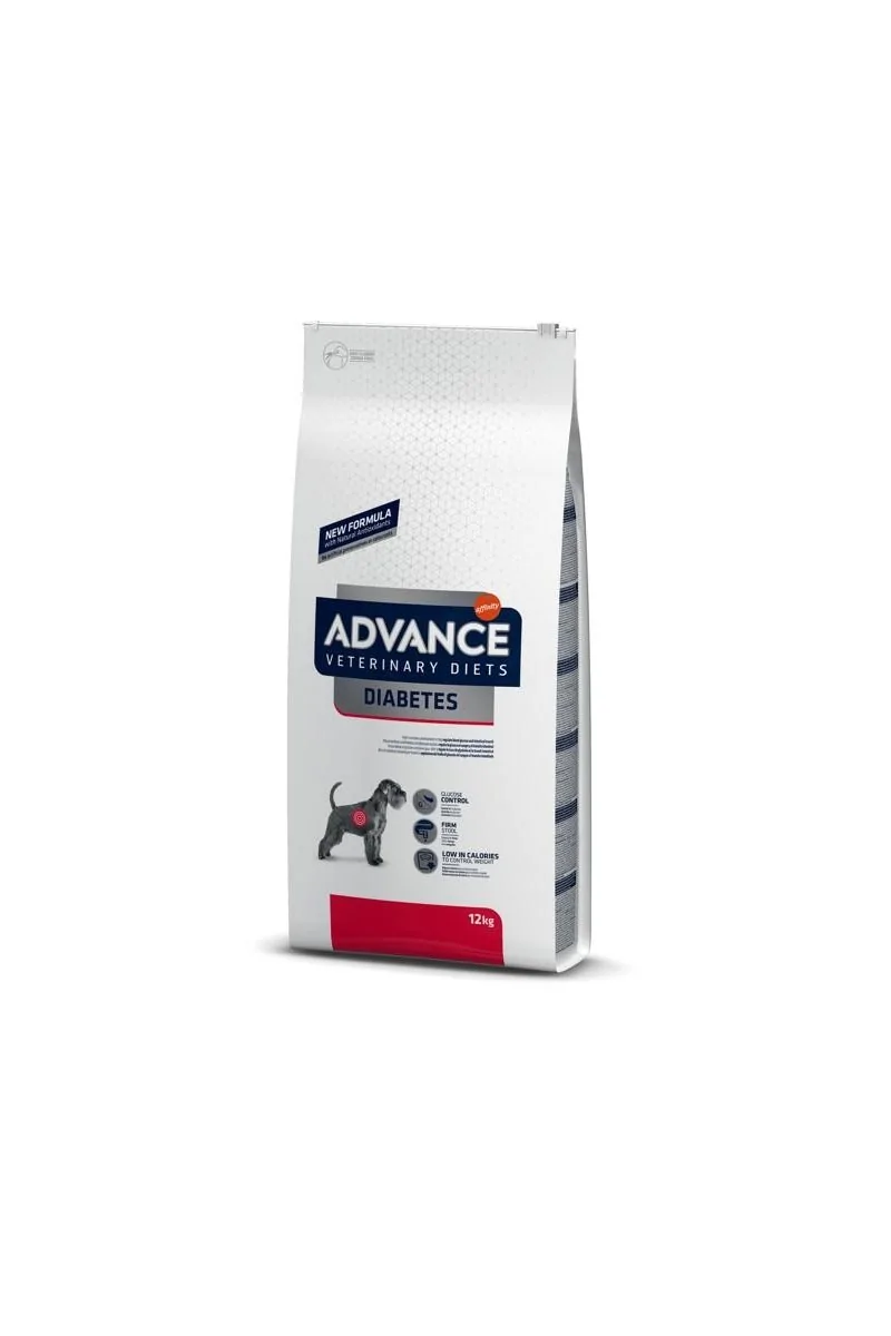 Comida Natural Perro Advance Vet Canine Adult Diabetes Colitis 12Kg