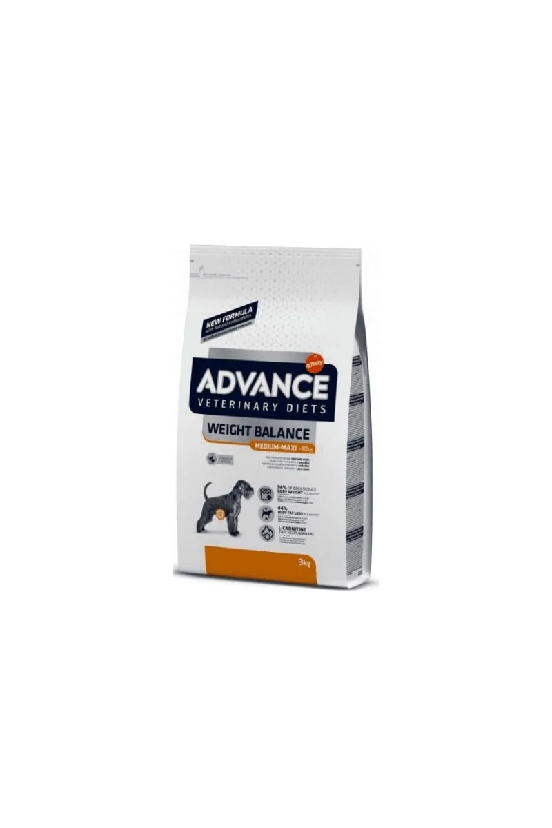 Comida Natural Perro Advance Vet Canine Adult Weight Bal. 3Kg