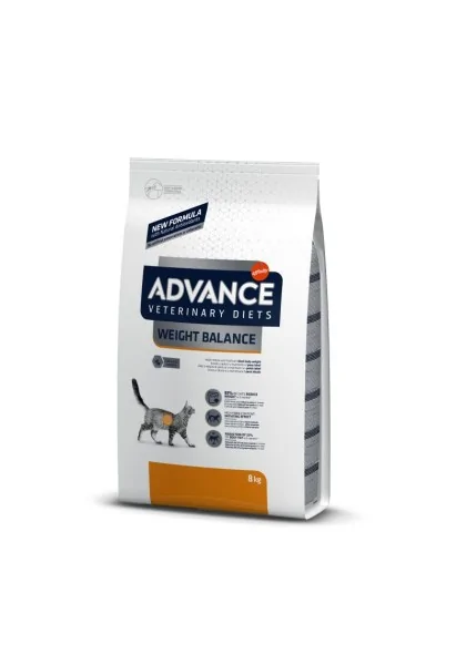 Comida Natural Gato Advance Vet Feline Adult Weight Balance 1,5Kg