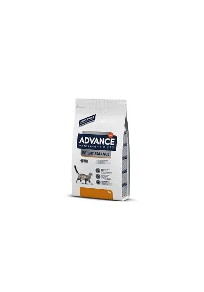 Comida Natural Gato Advance Vet Feline Adult Weight Balance 3Kg