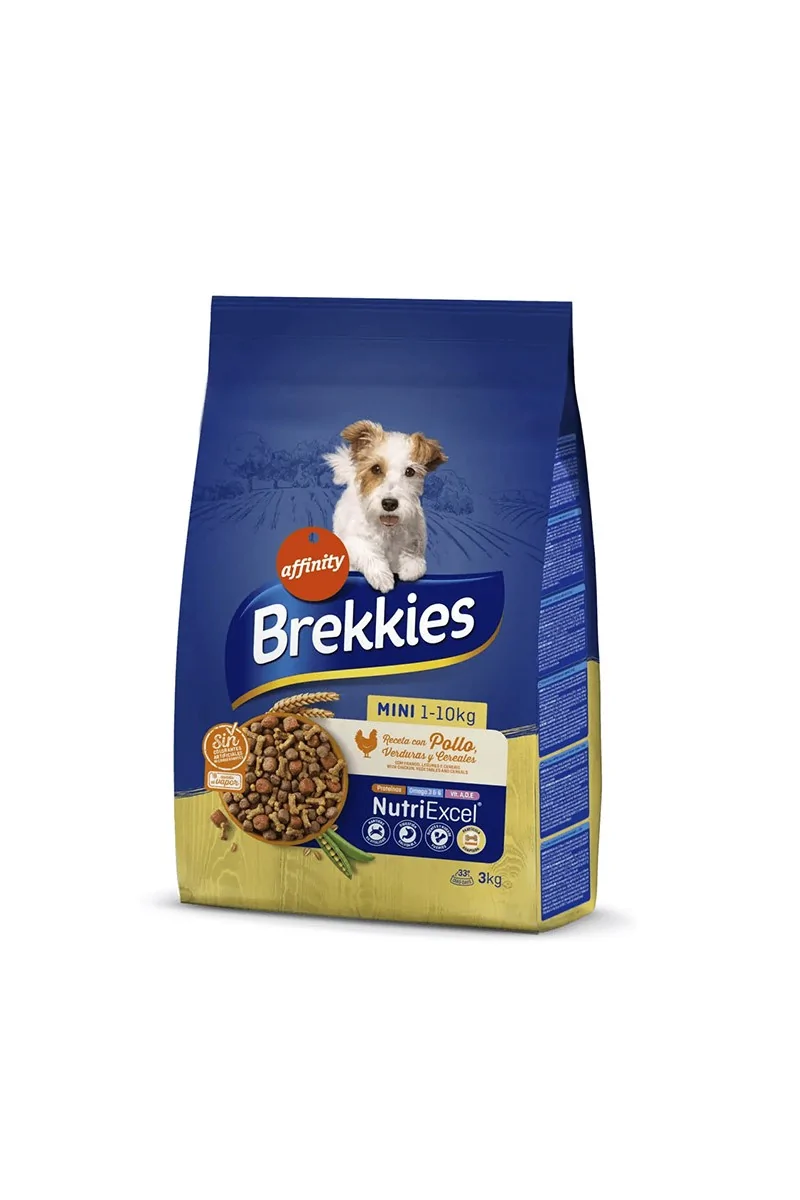 Comida Natural Perro Brekkies Excel Canine Adult Mini 3Kg