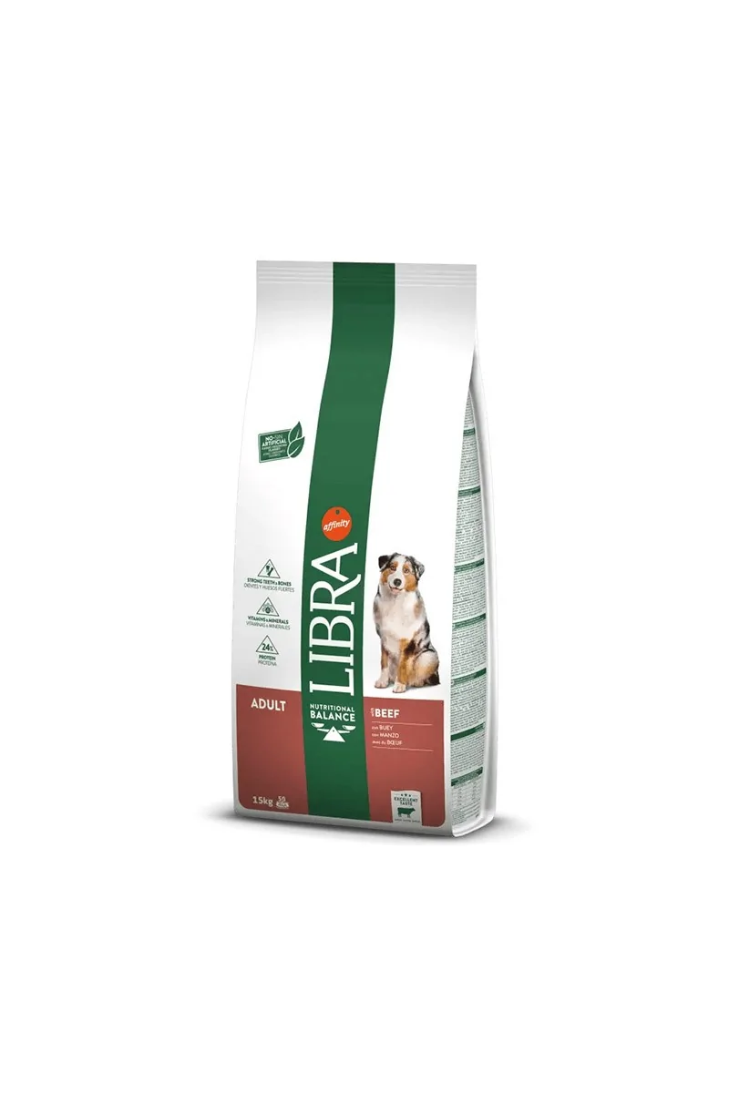 Comida Natural Perro Libra Canine Adult Buey 14Kg