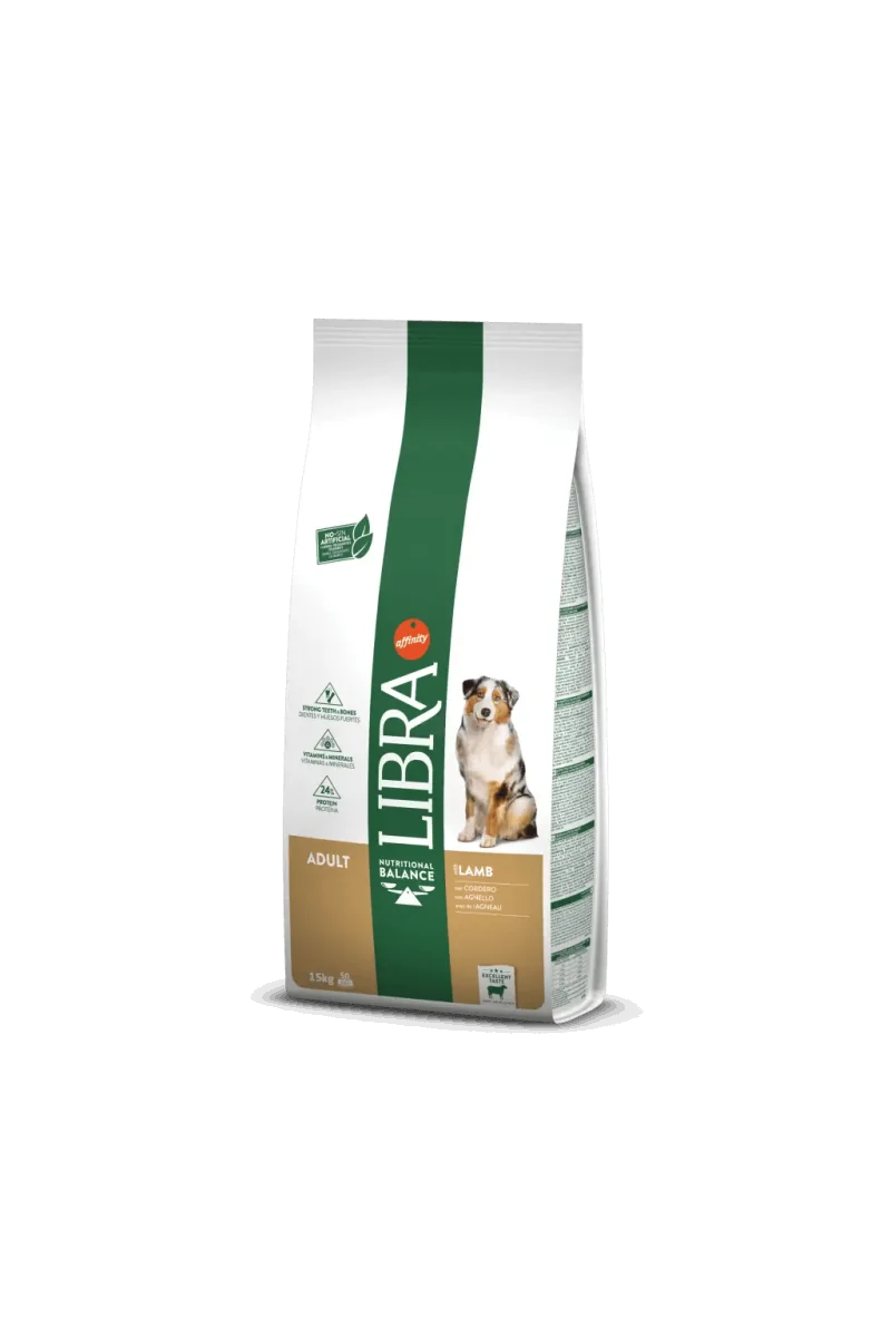 Comida Natural Perro Libra Canine Adult Cordero 14Kg